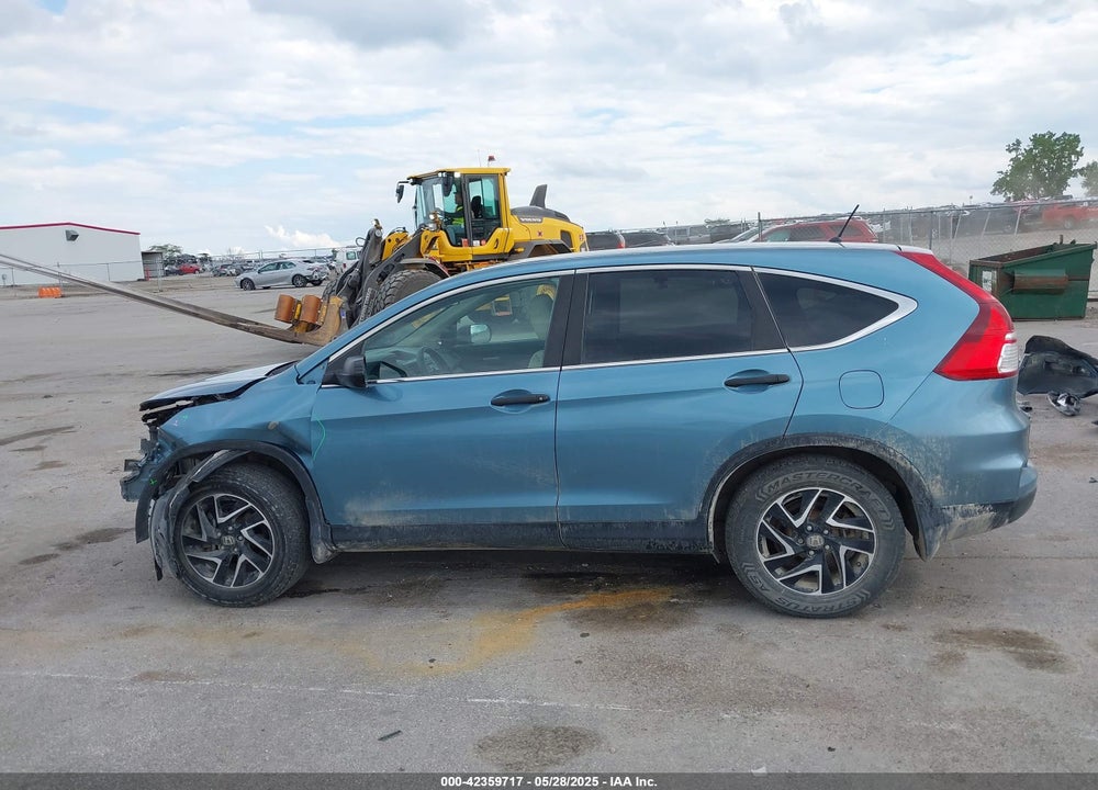 2016 HONDA CR-V SE VIN: 5J6RM4H48GL056636