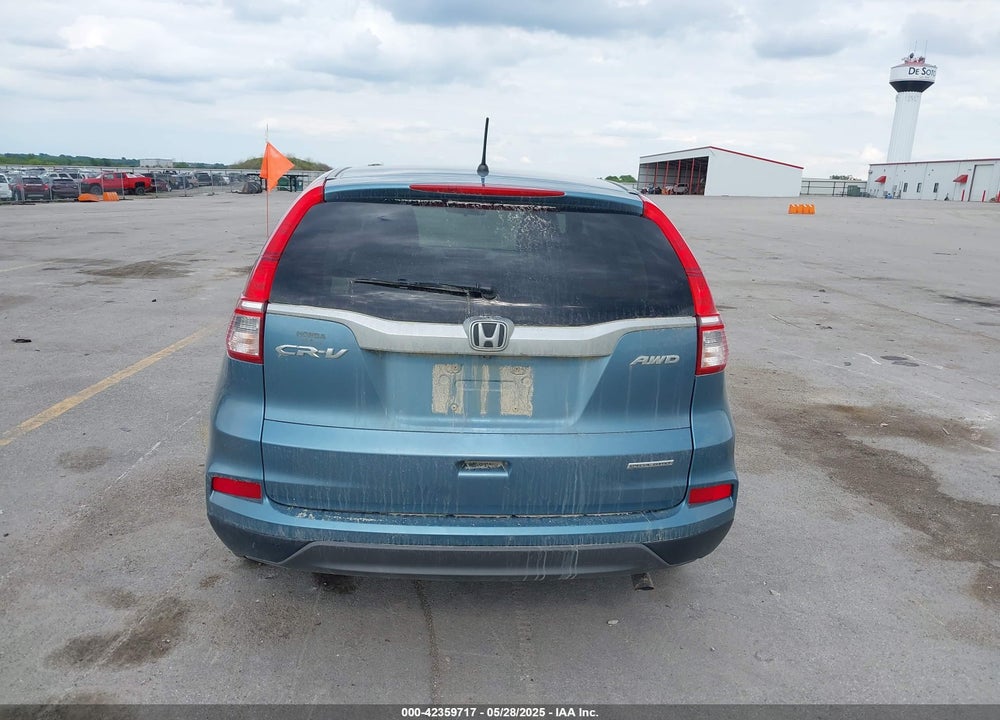 2016 HONDA CR-V SE VIN: 5J6RM4H48GL056636