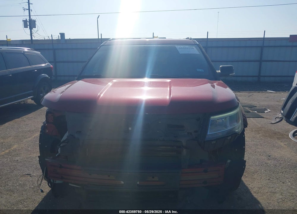 2017 FORD EXPLORER VIN: 1FM5K7D88HGC65692