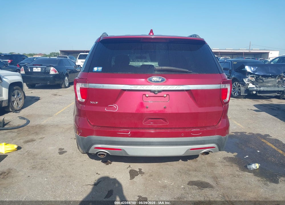 2017 FORD EXPLORER VIN: 1FM5K7D88HGC65692
