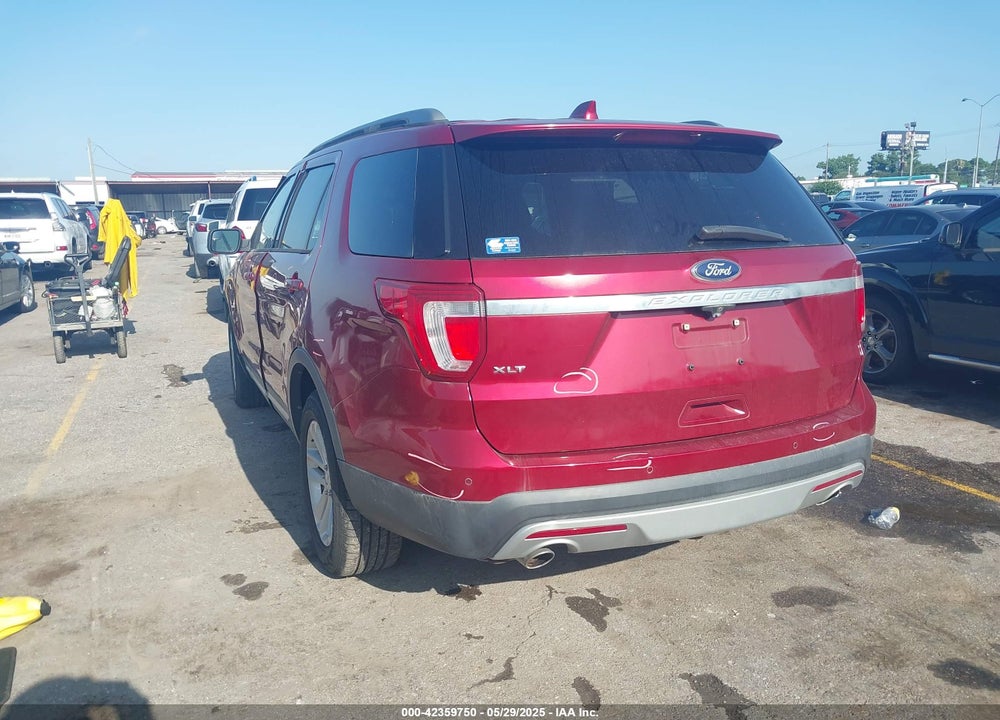 2017 FORD EXPLORER VIN: 1FM5K7D88HGC65692