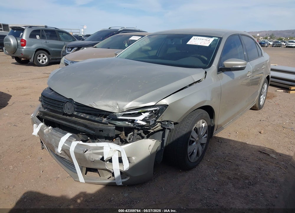 2014 VOLKSWAGEN JETTA 1.8T SE VIN: 3VWD17AJ8EM285174