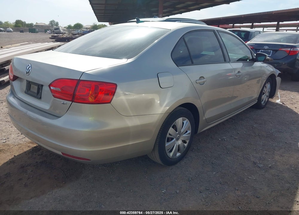 2014 VOLKSWAGEN JETTA 1.8T SE VIN: 3VWD17AJ8EM285174
