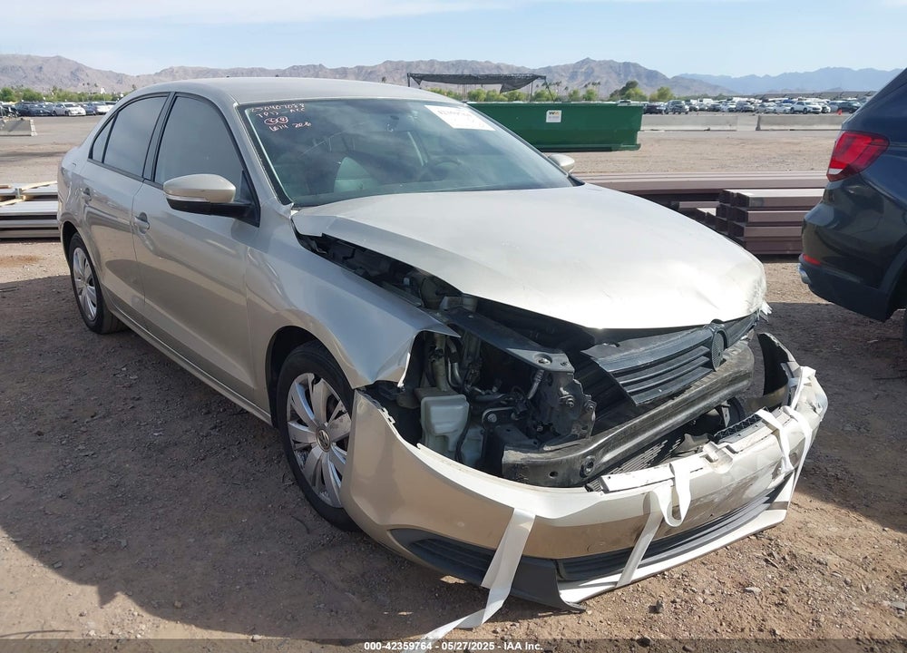2014 VOLKSWAGEN JETTA 1.8T SE VIN: 3VWD17AJ8EM285174