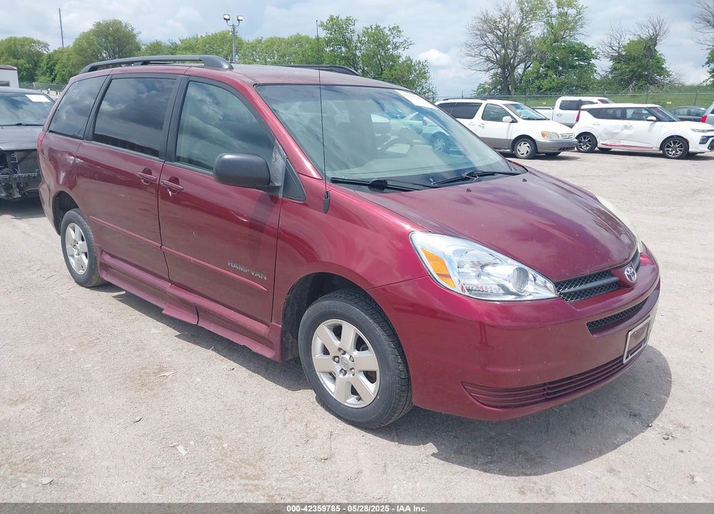 2005 TOYOTA SIENNA LE VIN: 5TDZA23C75S319342