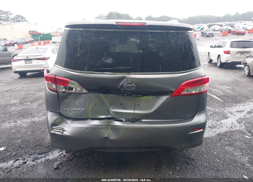 2016 NISSAN QUEST S VIN: JN8AE2KP3G9151159