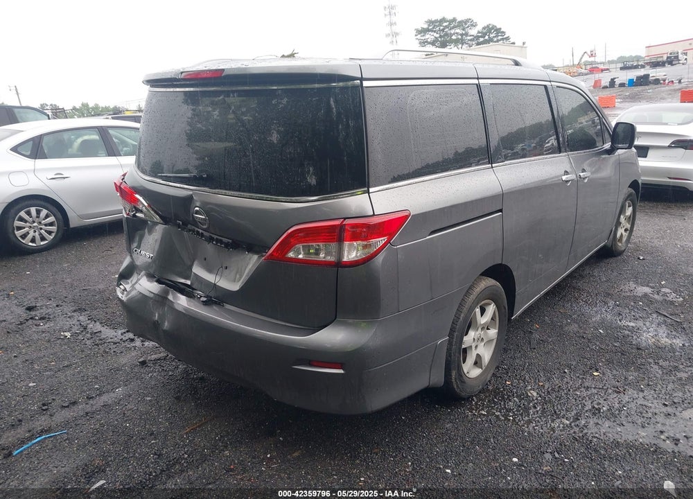 2016 NISSAN QUEST S VIN: JN8AE2KP3G9151159