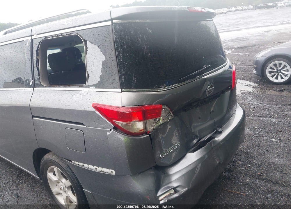 2016 NISSAN QUEST S VIN: JN8AE2KP3G9151159