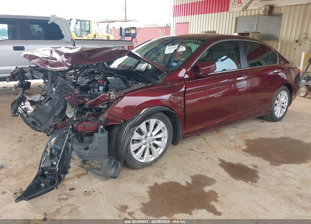 2014 HONDA ACCORD EX-L VIN: 1HGCR2F85EA144366