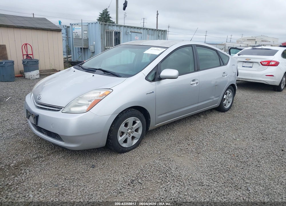 2007 TOYOTA PRIUS VIN: JTDKB20U377650458