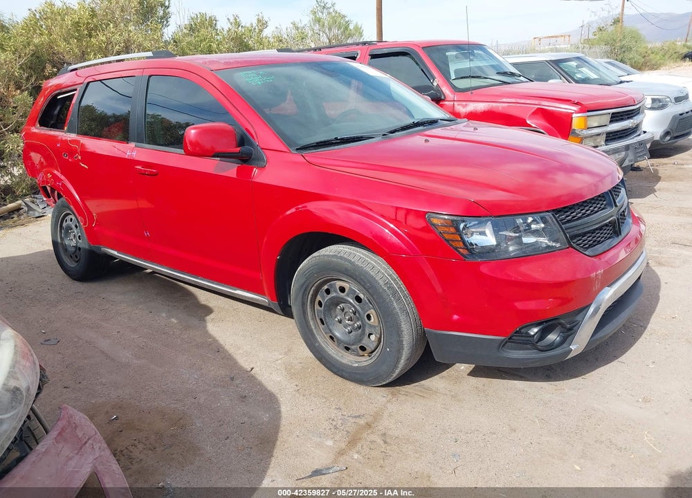 2018 DODGE JOURNEY CROSSROAD VIN: 3C4PDCGG3JT475993