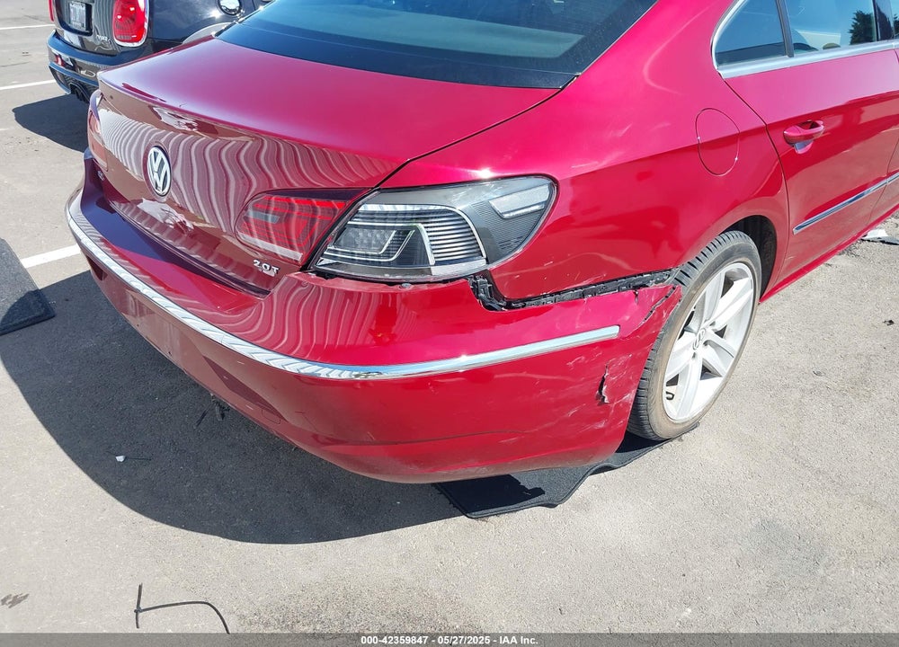 2015 VOLKSWAGEN CC VIN: WVWBP7AN6FE812762