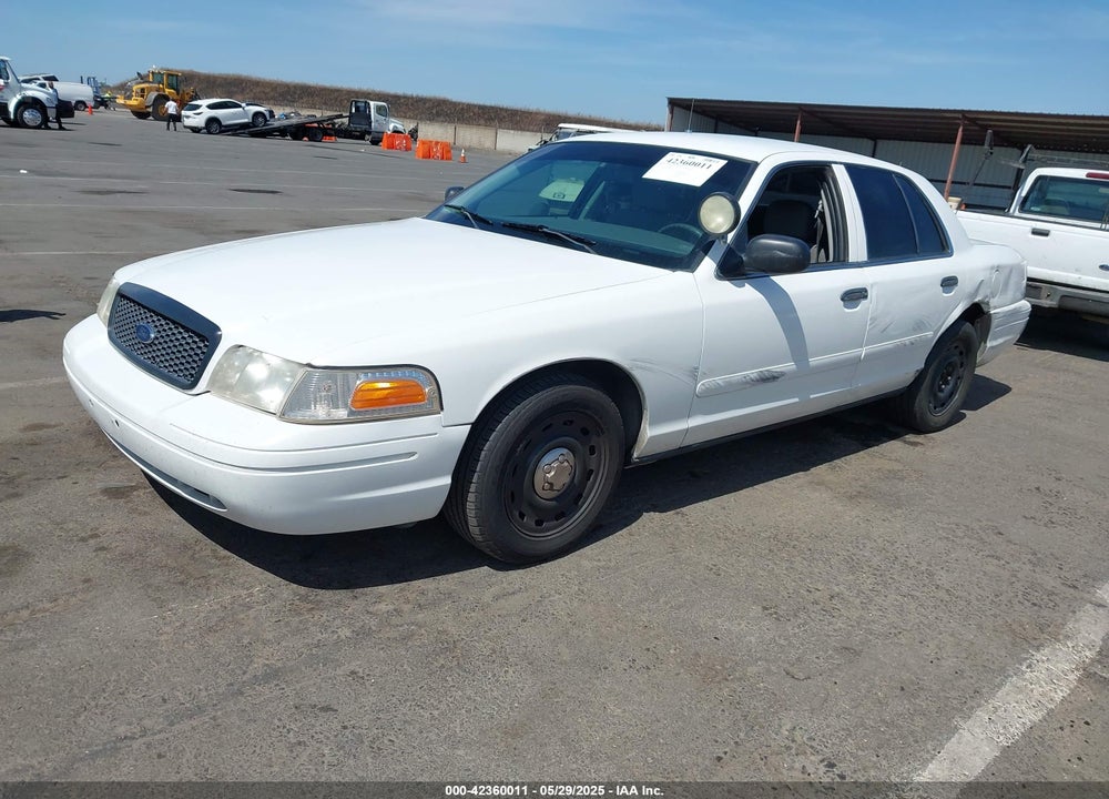 2003 FORD CROWN VICTORIA POLICE VIN: 2FAHP71W83X210044