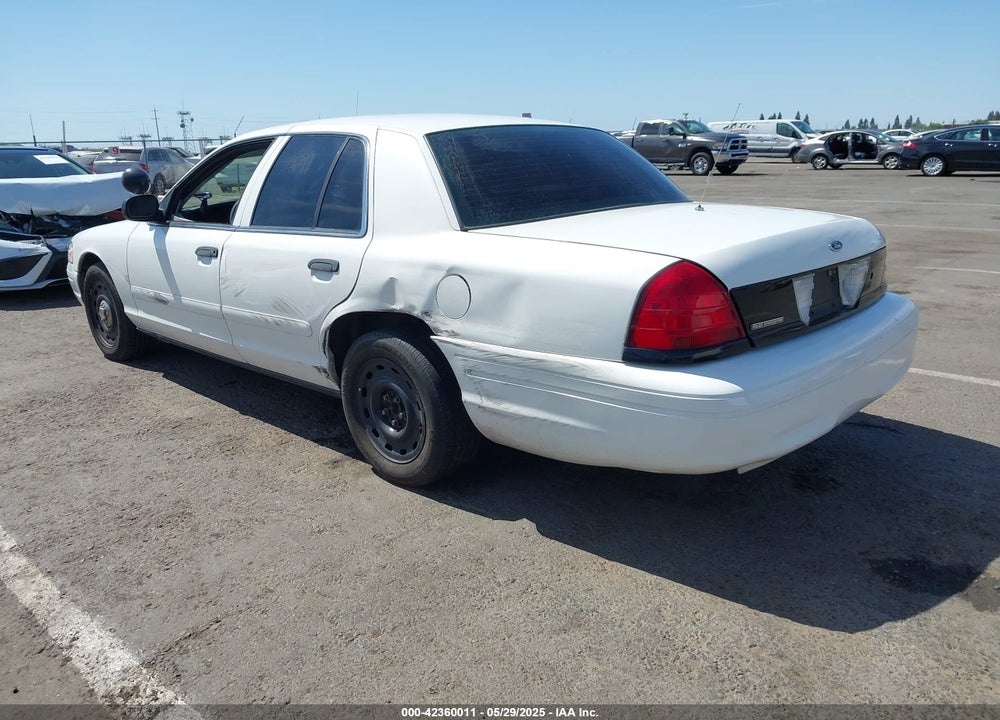 2003 FORD CROWN VICTORIA POLICE VIN: 2FAHP71W83X210044