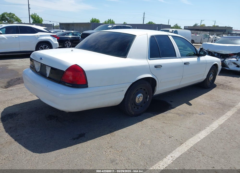 2003 FORD CROWN VICTORIA POLICE VIN: 2FAHP71W83X210044
