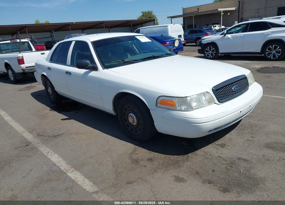 2003 FORD CROWN VICTORIA POLICE VIN: 2FAHP71W83X210044
