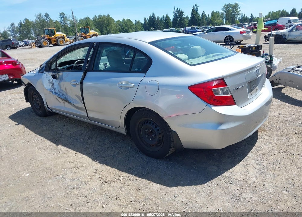 2012 HONDA CIVIC VIN: 19XFB2F54CE317567