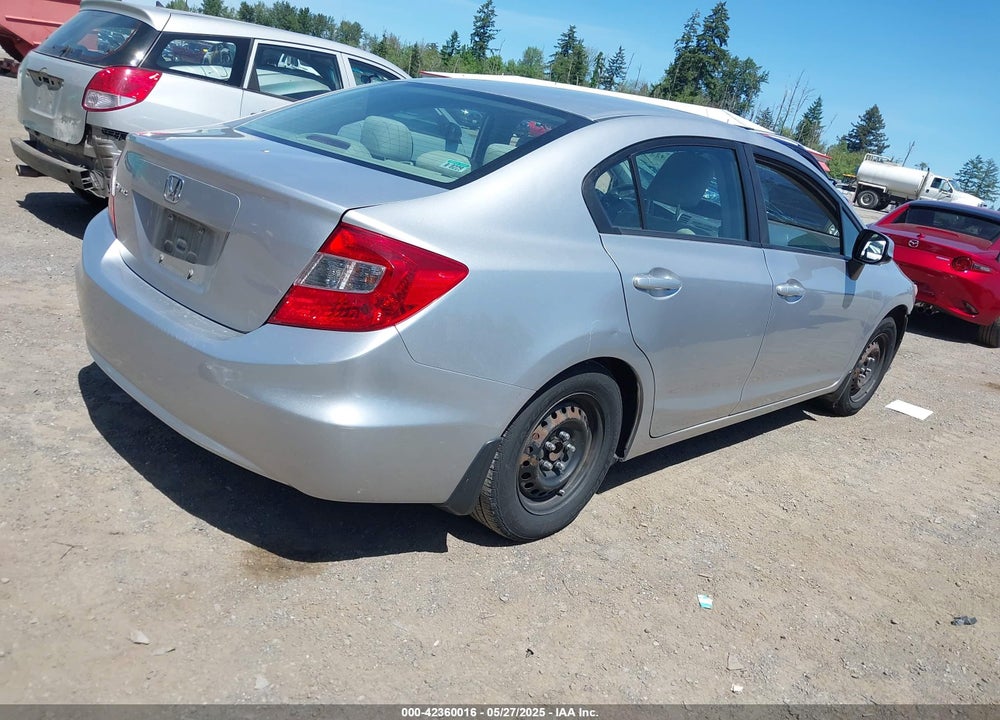2012 HONDA CIVIC VIN: 19XFB2F54CE317567