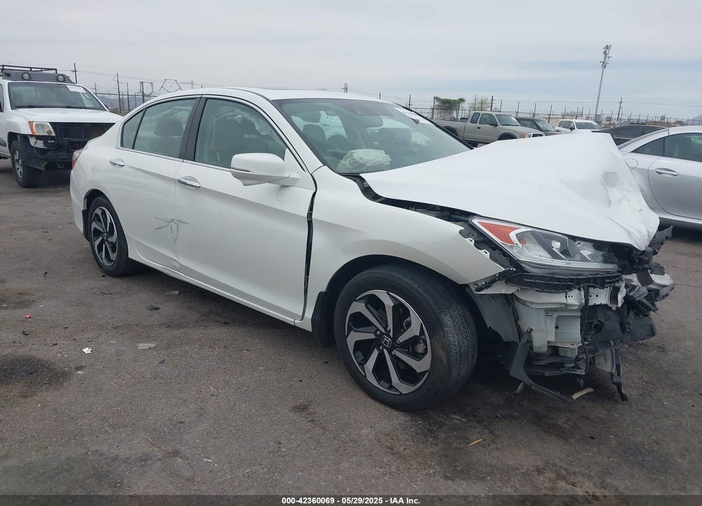 2016 HONDA ACCORD EX-L VIN: 1HGCR2F91GA072352