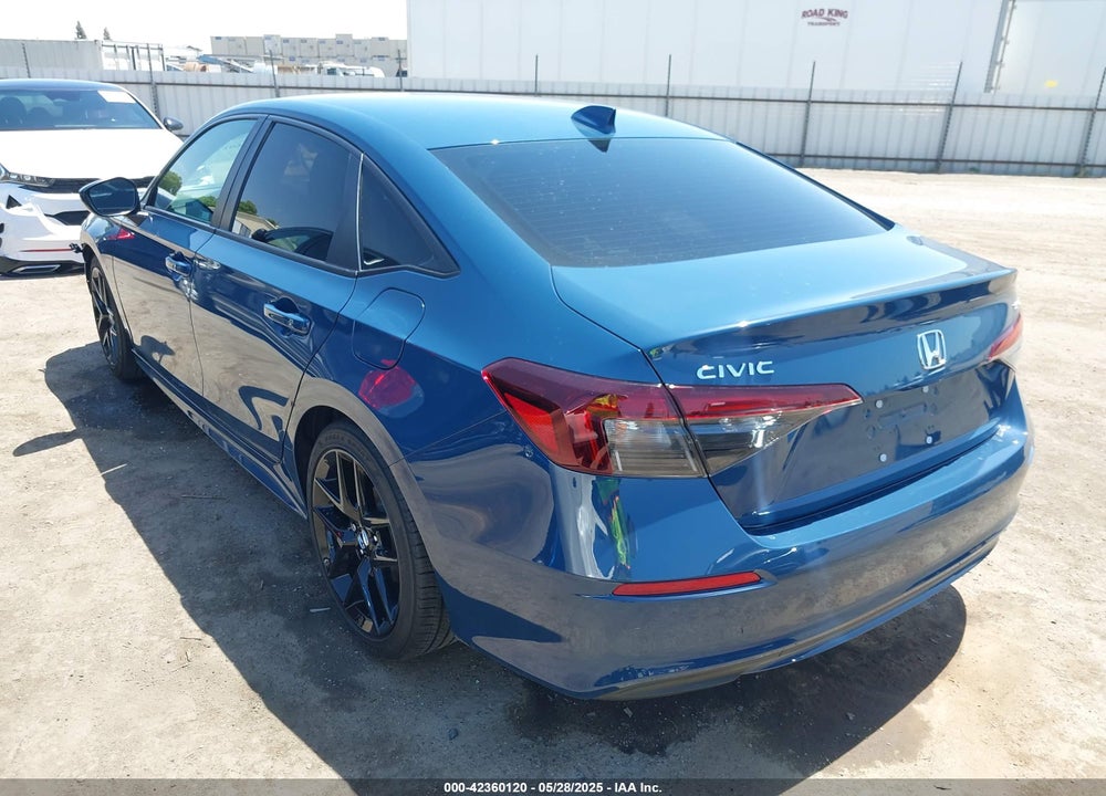 2025 HONDA CIVIC VIN: 2HGFE2F58SH582780