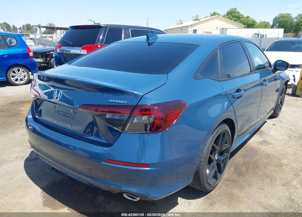 2025 HONDA CIVIC VIN: 2HGFE2F58SH582780