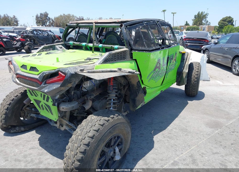 2021 POLARIS RZR TURBO S 4 VIN: 3NSP4L925MF591652