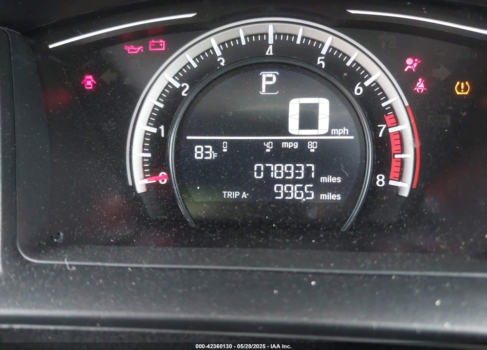 2018 HONDA CIVIC VIN: 2HGFC2F5XJH578766