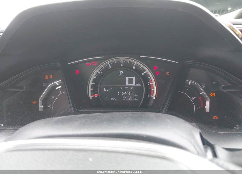 2018 HONDA CIVIC VIN: 2HGFC2F5XJH578766