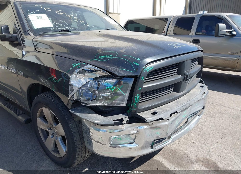 2011 RAM 1500 SLT VIN: 1D7RV1CT0BS573076
