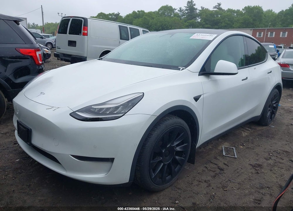 2020 TESLA MODEL Y VIN: 5YJYGDEE7LF042987
