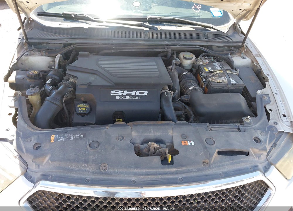 2013 FORD TAURUS SHO VIN: 1FAHP2KT7DG164494