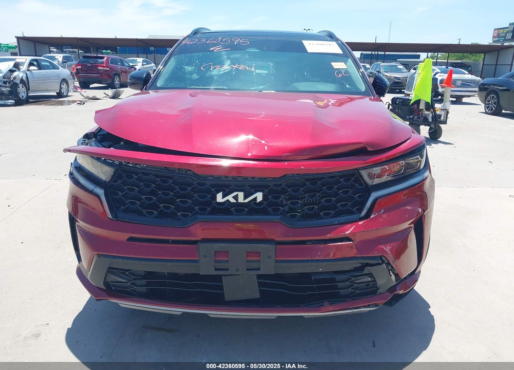 2022 KIA SORENTO VIN: 5XYRK4LF1NG088731