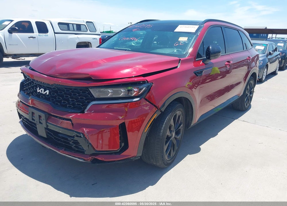 2022 KIA SORENTO VIN: 5XYRK4LF1NG088731