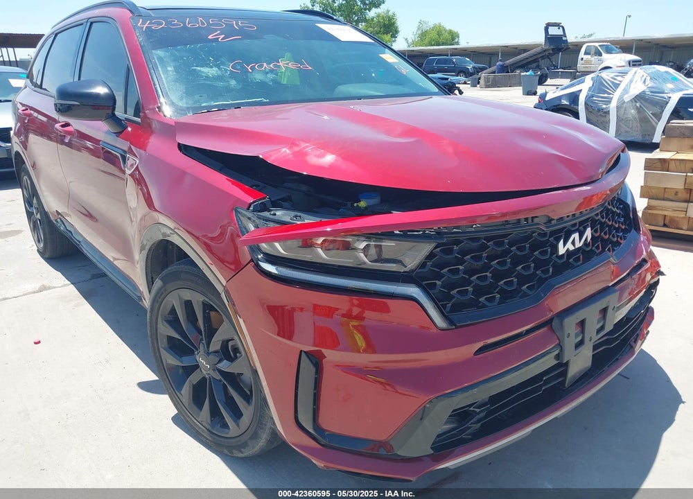 2022 KIA SORENTO VIN: 5XYRK4LF1NG088731
