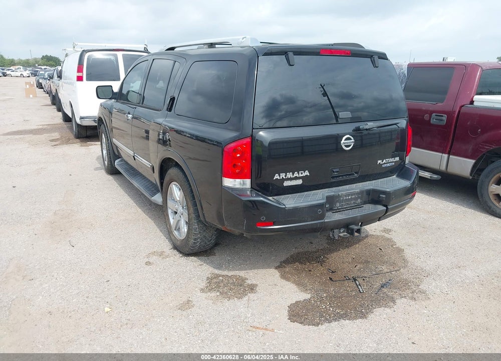 2012 NISSAN ARMADA PLATINUM VIN: 5N1BA0NF9CN612719