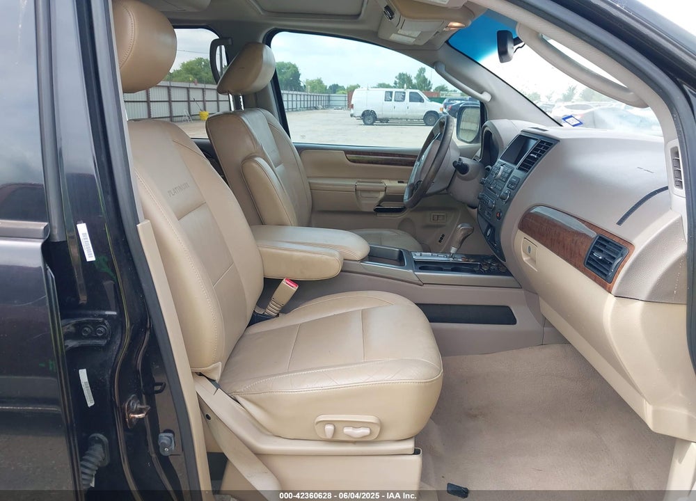 2012 NISSAN ARMADA PLATINUM VIN: 5N1BA0NF9CN612719