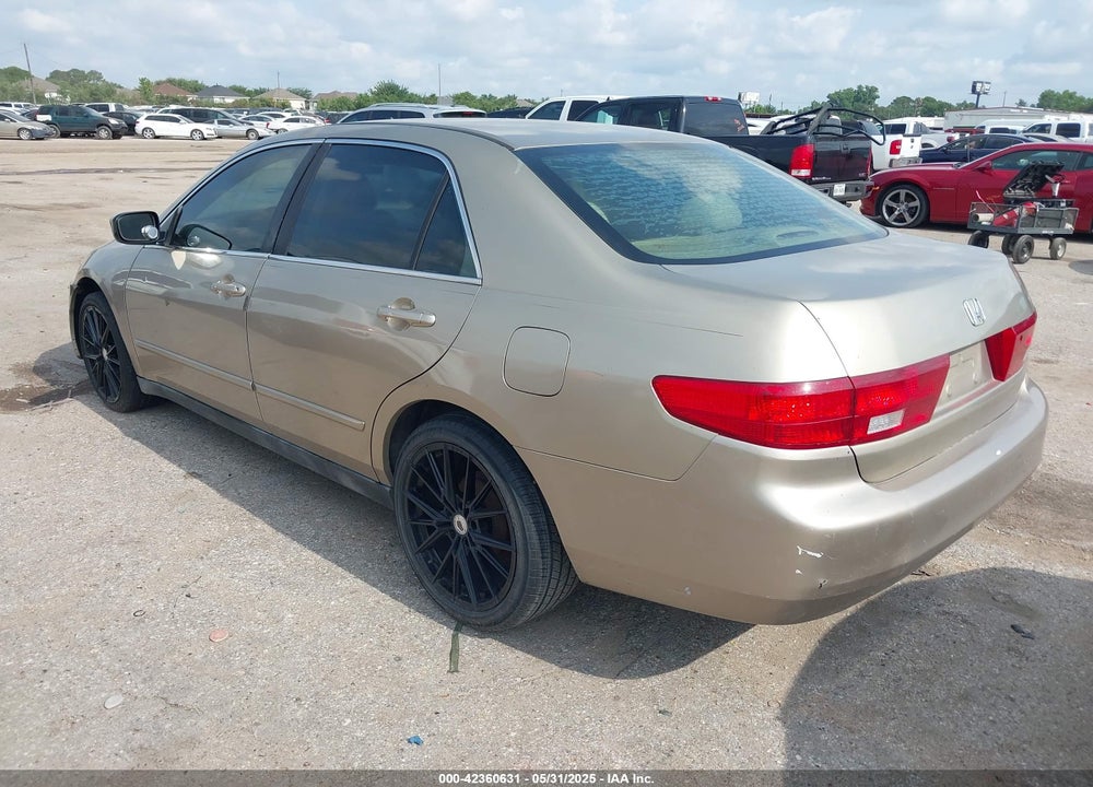 2005 HONDA ACCORD 2.4 LX VIN: 3HGCM56465G700585