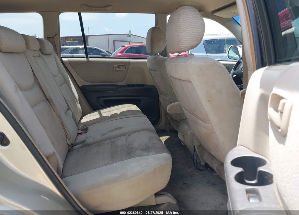 2003 TOYOTA HIGHLANDER V6 VIN: JTEGF21A030108389