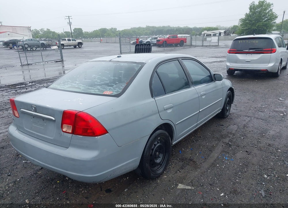 2002 HONDA CIVIC EX VIN: 2HGES25742H609061