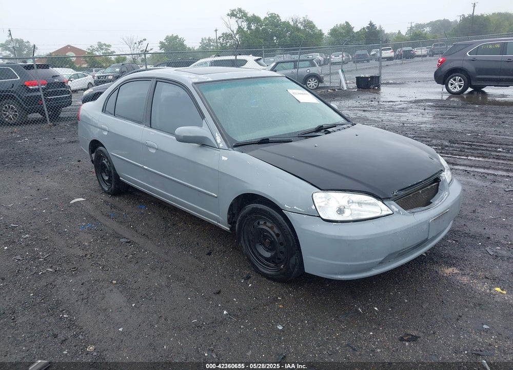 2002 HONDA CIVIC EX VIN: 2HGES25742H609061