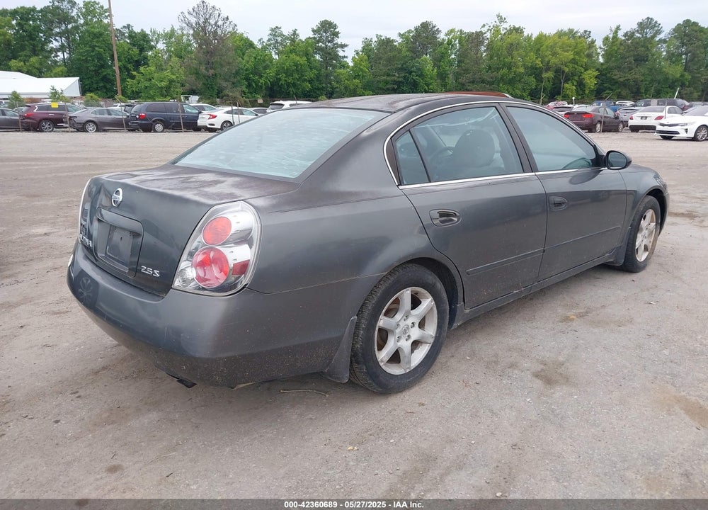2005 NISSAN ALTIMA 2.5 S VIN: 1N4AL11DX5C280492