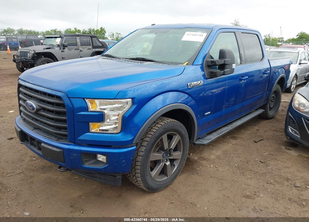 2017 FORD F-150 XLT VIN: 1FTEW1EP3HFA95792