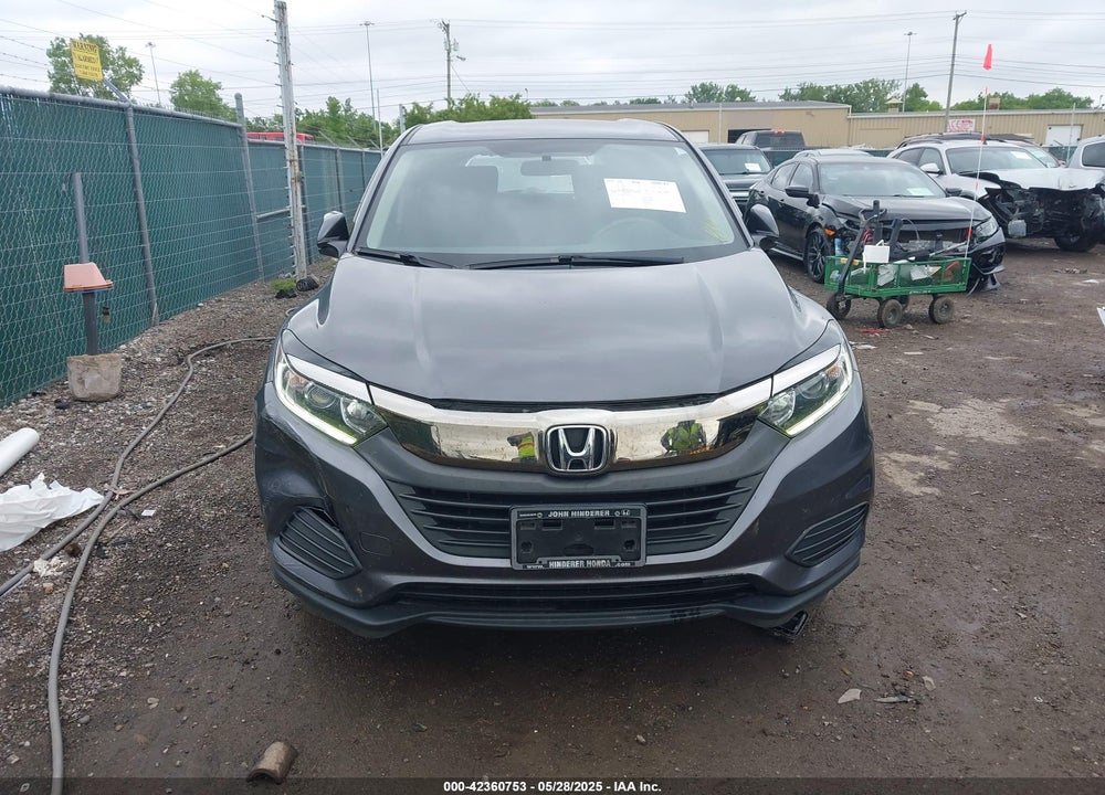 2019 HONDA HR-V VIN: 3CZRU6H3XKG706396