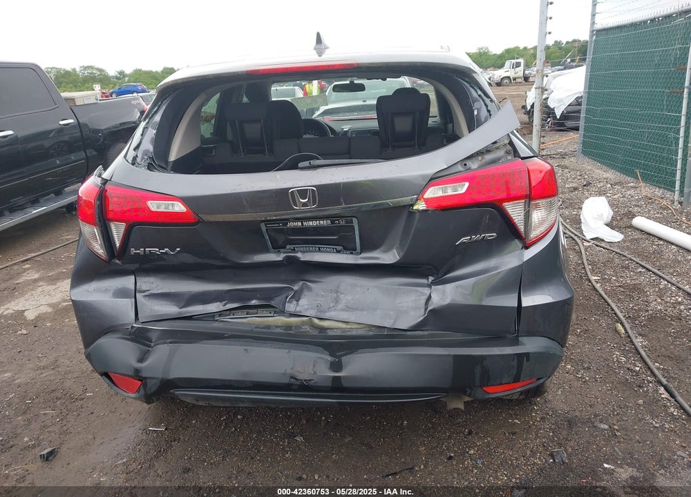 2019 HONDA HR-V VIN: 3CZRU6H3XKG706396