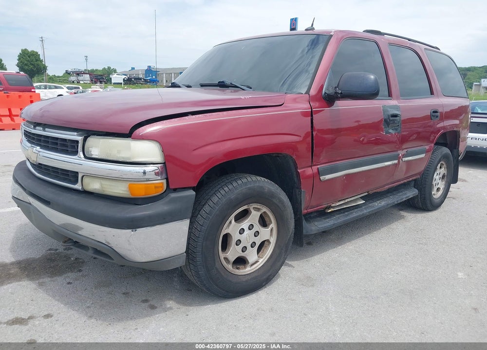 2005 CHEVROLET TAHOE LS VIN: 1GNEK13T05J194601