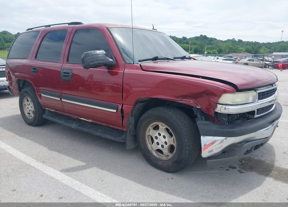 2005 CHEVROLET TAHOE LS VIN: 1GNEK13T05J194601