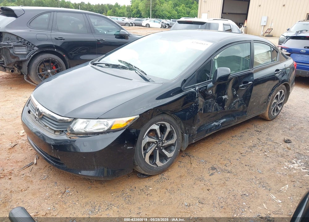 2012 HONDA CIVIC VIN: 19XFB2F56CE346438