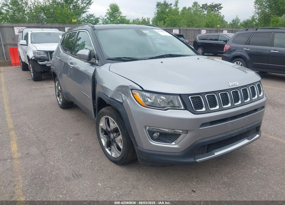 2018 JEEP COMPASS LIMITED 4X4 VIN: 3C4NJDCB8JT480574