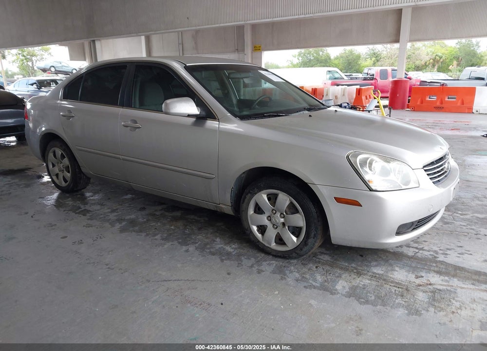 2007 KIA OPTIMA LX VIN: KNAGE123675124443