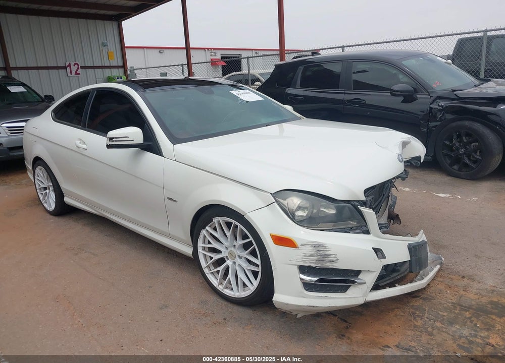 2012 MERCEDES-BENZ C 250 VIN: WDDGJ4HB0CF848914